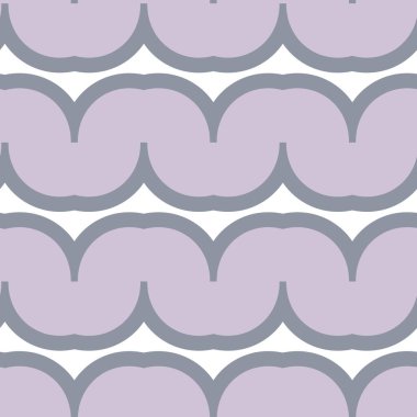 Geometrik şekilli kusursuz desen vektör çizimi