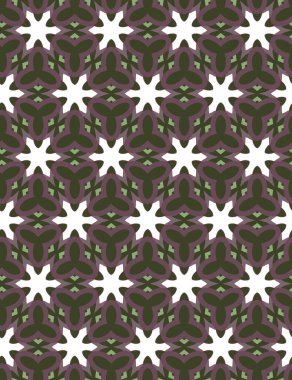 Geometrik şekilli kusursuz desen vektör çizimi