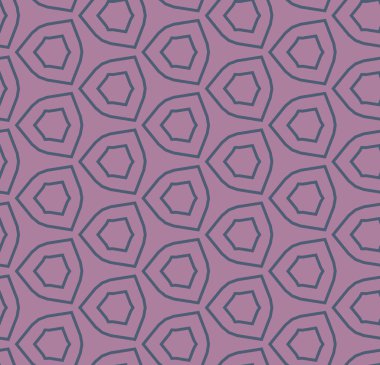 Geometrik şekilli kusursuz desen vektör çizimi