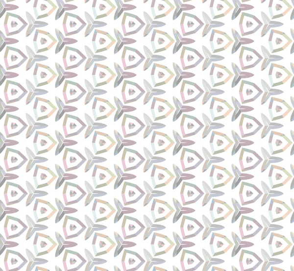 Seamless Pattern Geometric Shapes Vector Illustration — Stock Vector