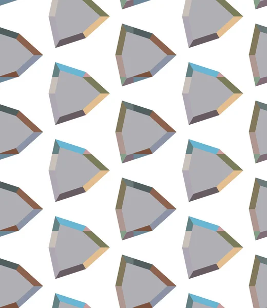 Modernes Geometrisches Vektordesign Nahtloses Muster — Stockvektor