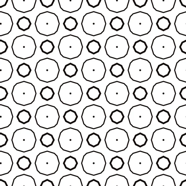 Nahtlose Muster Mit Geometrischen Formen Vektorillustration — Stockvektor