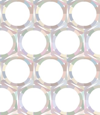 Geometrik şekilli kusursuz desen vektör çizimi