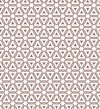 Geometrik şekilli kusursuz desen vektör çizimi