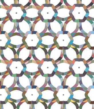 modern geometrik vektör tasarımı, kusursuz desen 