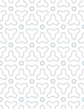 Geometrik şekilli kusursuz desen vektör çizimi