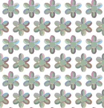 Geometrik şekilli kusursuz desen vektör çizimi