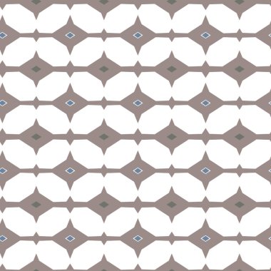 Geometrik şekilli kusursuz desen vektör çizimi