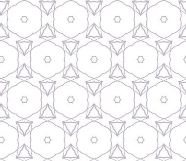 Geometrik şekilli kusursuz desen vektör çizimi