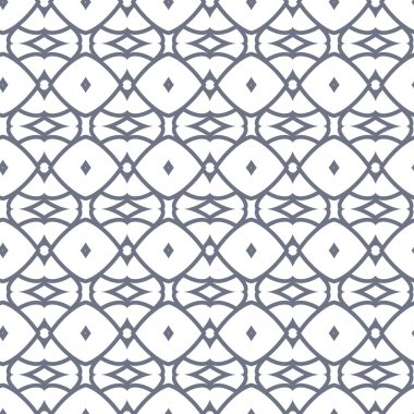 Geometrik şekilli kusursuz desen vektör çizimi