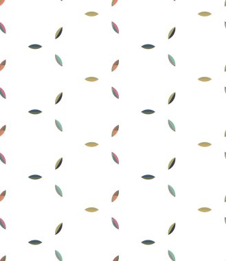 Geometrik şekilli kusursuz desen vektör çizimi