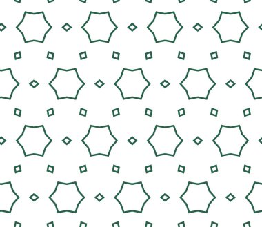 Geometrik şekilli kusursuz desen vektör çizimi