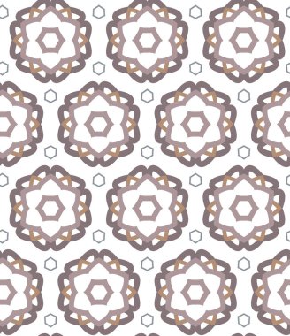 Geometrik şekilli kusursuz desen vektör çizimi