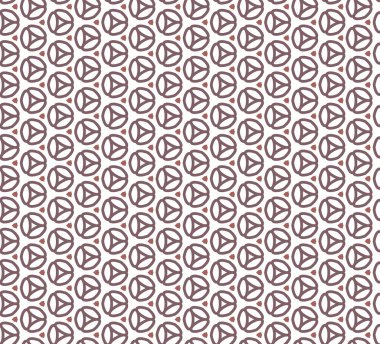 Geometrik şekilli kusursuz desen vektör çizimi