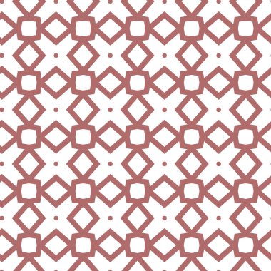 Geometrik şekilli kusursuz desen vektör çizimi