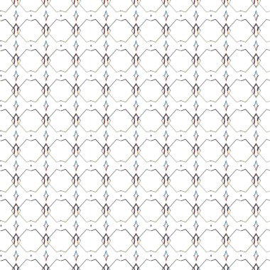 Geometrik şekilli kusursuz desen vektör çizimi