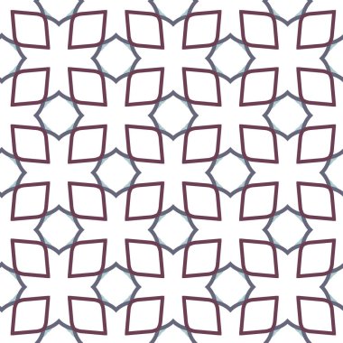 Geometrik şekilli kusursuz desen vektör çizimi