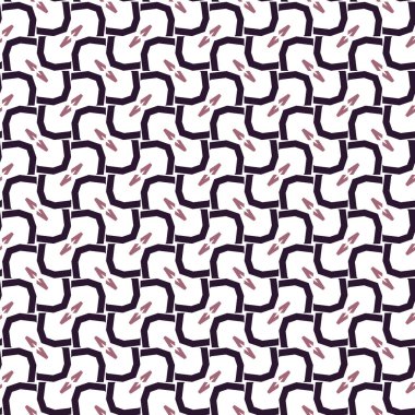 Geometrik şekilli kusursuz desen vektör çizimi