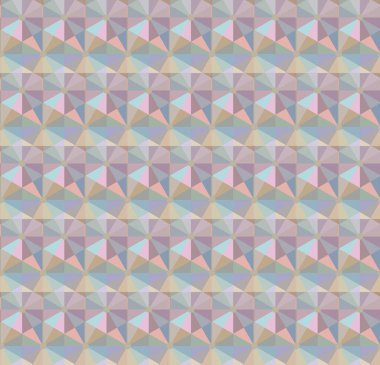 Geometrik şekilli kusursuz desen vektör çizimi