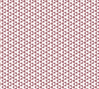 Geometrik şekilli kusursuz desen vektör çizimi