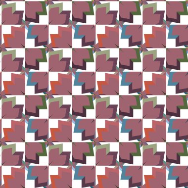 modern geometrik vektör tasarımı, kusursuz desen 
