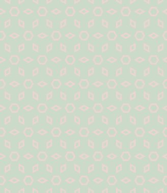 Geometrik şekilli kusursuz desen vektör çizimi