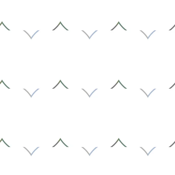 Nahtlose Muster Mit Geometrischen Formen Vektorillustration — Stockvektor