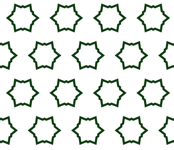 Geometrik Şekilli Kusursuz Desen Vektör Çizimi — Stok Vektör