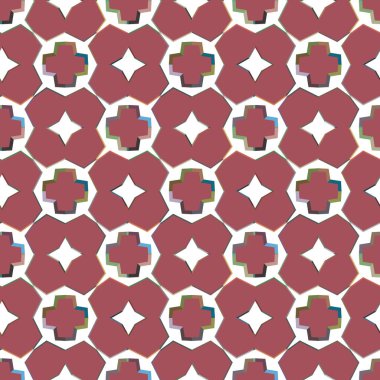 modern geometrik vektör tasarımı, kusursuz desen 