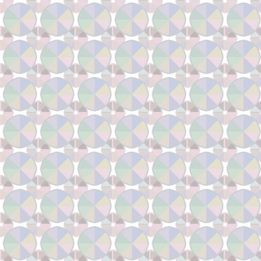 Geometrik şekilli kusursuz desen vektör çizimi