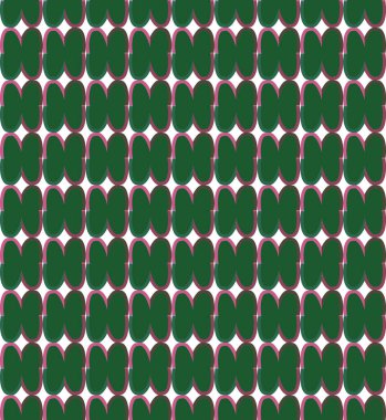 Geometrik şekilli kusursuz desen vektör çizimi