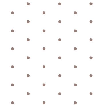 Geometrik şekilli kusursuz desen vektör çizimi