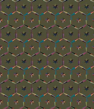 modern geometrik vektör tasarımı, kusursuz desen 