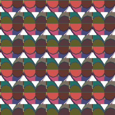 modern geometrik vektör tasarımı, kusursuz desen 