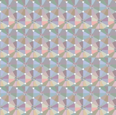 Geometrik şekilli kusursuz desen vektör çizimi