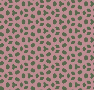 Geometrik şekilli kusursuz desen vektör çizimi