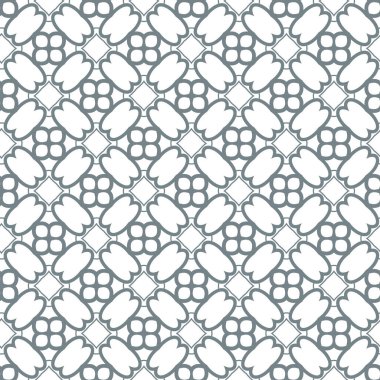 Geometrik şekilli kusursuz desen vektör çizimi