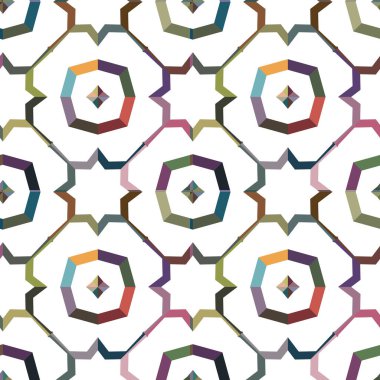 modern geometrik vektör tasarımı, kusursuz desen 