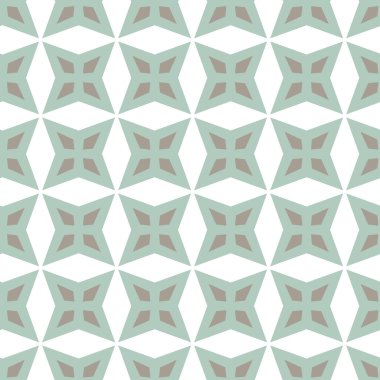 Geometrik şekilli kusursuz desen vektör çizimi