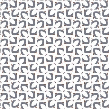 Geometrik şekilli kusursuz desen vektör çizimi