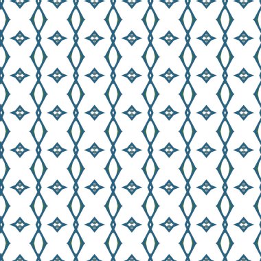 Geometrik şekilli kusursuz desen vektör çizimi