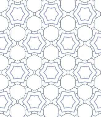 Geometrik şekilli kusursuz desen vektör çizimi