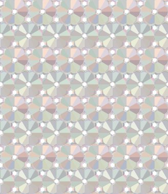 Geometrik şekilli kusursuz desen vektör çizimi