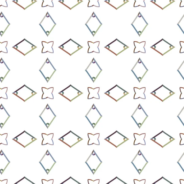 Moderne Geometrisk Vektorutforming Sømløst Mønster – stockvektor