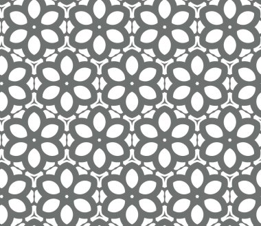 Geometrik şekilli kusursuz desen vektör çizimi