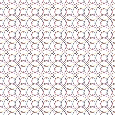 Geometrik şekilli kusursuz desen vektör çizimi