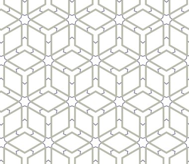Geometrik şekilli kusursuz desen vektör çizimi