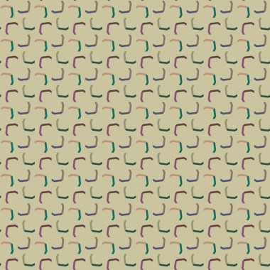 Geometrik şekilli kusursuz desen vektör çizimi