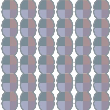 Geometrik şekilli kusursuz desen çizimi