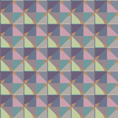 Geometrik şekilli kusursuz desen çizimi